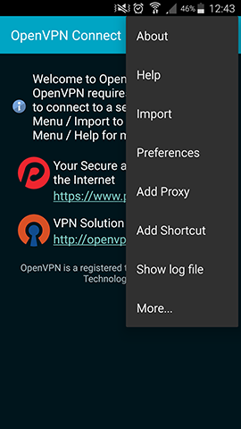 Android Guide install Open VPN Connect app Android Guide install Open VPN Connect app